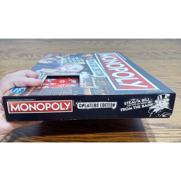 Monopoly Game: Cheaters Edition Board Game Ages 8 and Up - Picture 3 of 10